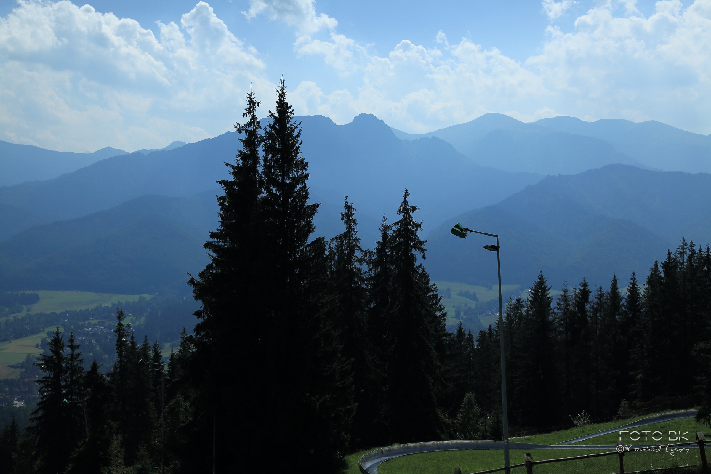 Gubałówka - Blick auf die Tatra / Polen
