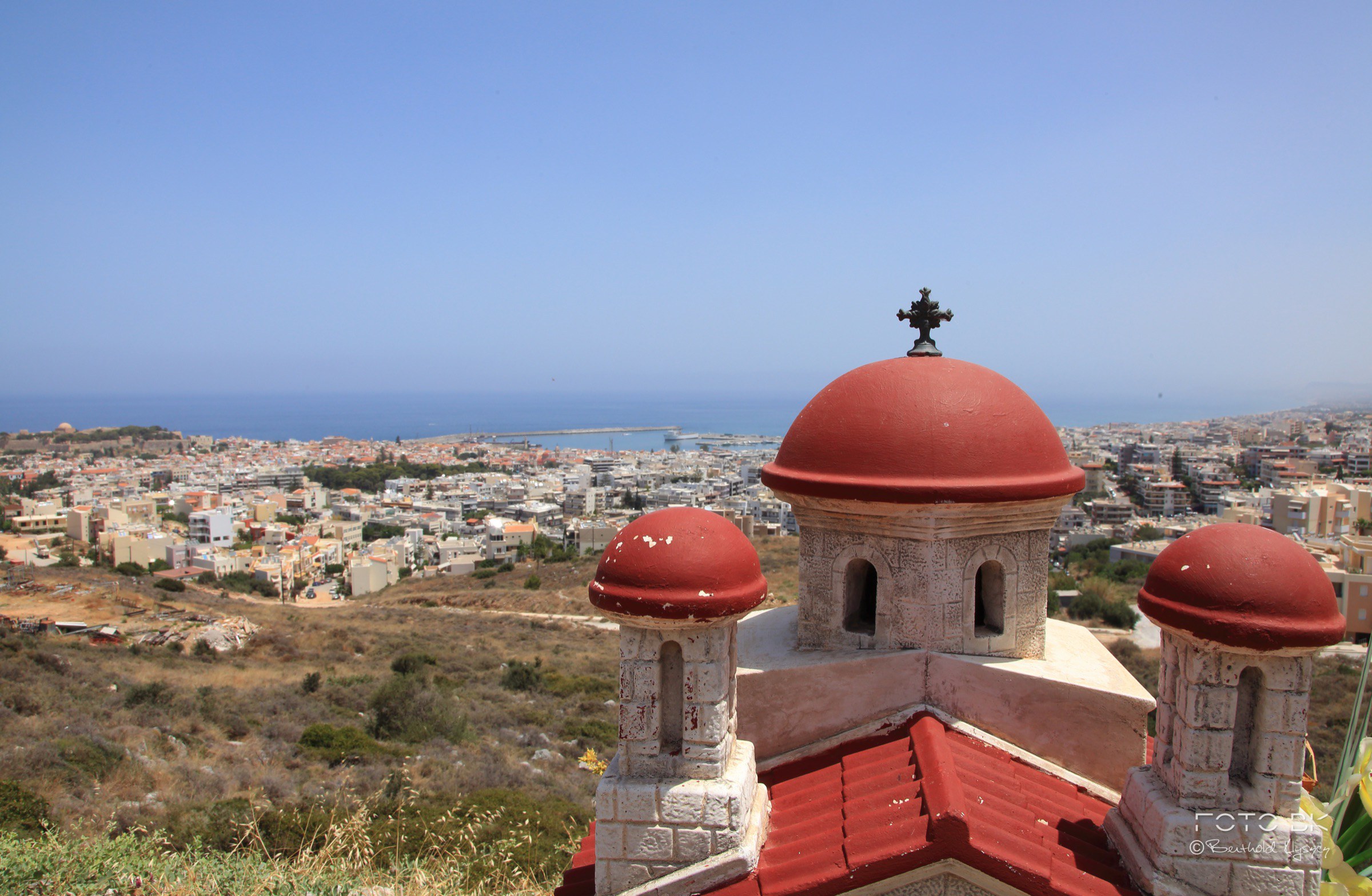 Blick auf Rethymnon