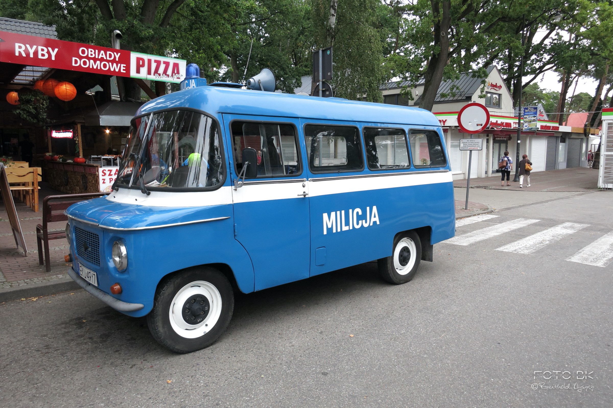 Polizeiauto aus den 70-ger Jahren